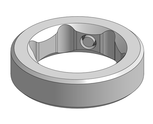 1/2"六角軸固定環